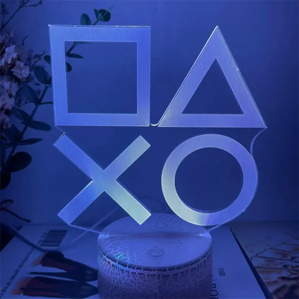 3D LED Gaming Setup RGB Lamp USB Powered Gaming Room Children's Lamp Bedroom Night Lights LED Table Lamp Indoor Lighting Gifts - Image 9