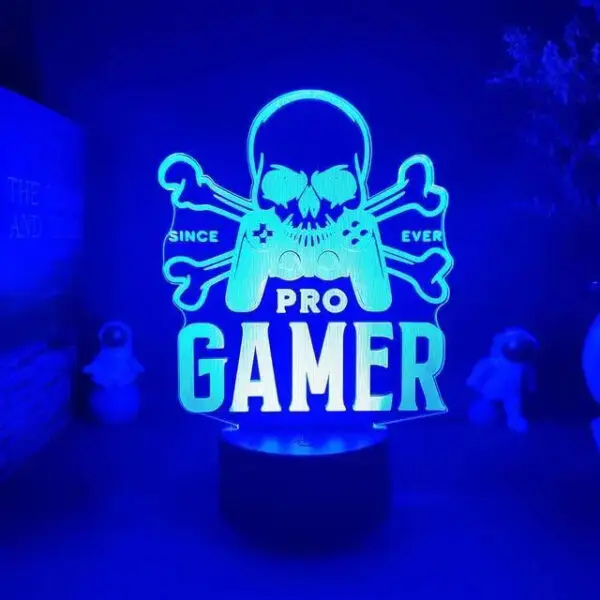 3D LED Gaming Setup RGB Lamp USB Powered Gaming Room Children's Lamp Bedroom Night Lights LED Table Lamp Indoor Lighting Gifts - Image 13