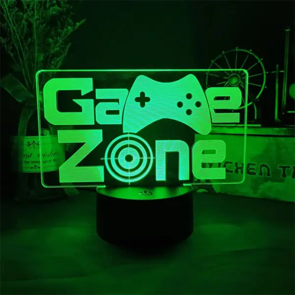 3D LED Gaming Setup RGB Lamp USB Powered Gaming Room Children's Lamp Bedroom Night Lights LED Table Lamp Indoor Lighting Gifts - Image 16