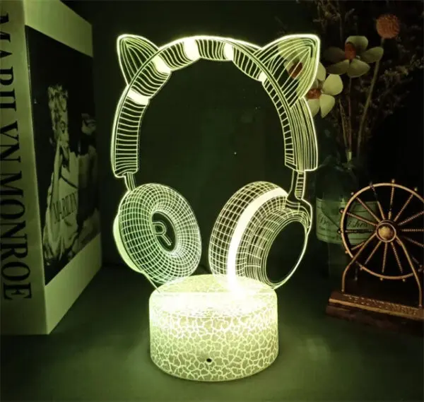 3D LED Gaming Setup RGB Lamp USB Powered Gaming Room Children's Lamp Bedroom Night Lights LED Table Lamp Indoor Lighting Gifts - Image 18