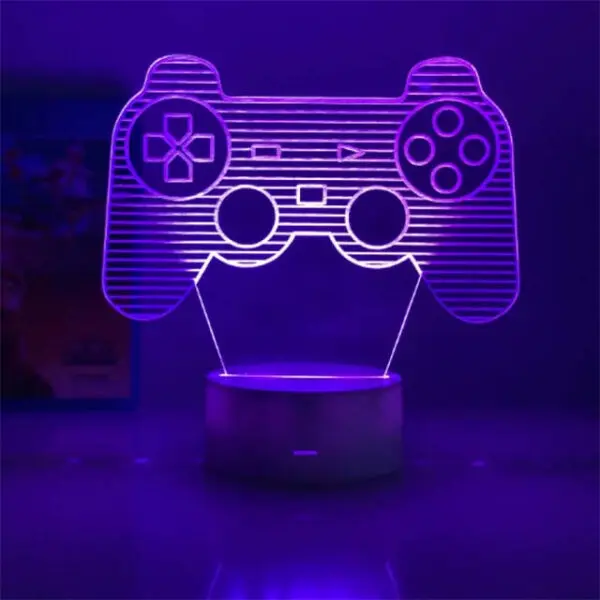 3D LED Gaming Setup RGB Lamp USB Powered Gaming Room Children's Lamp Bedroom Night Lights LED Table Lamp Indoor Lighting Gifts - Image 20