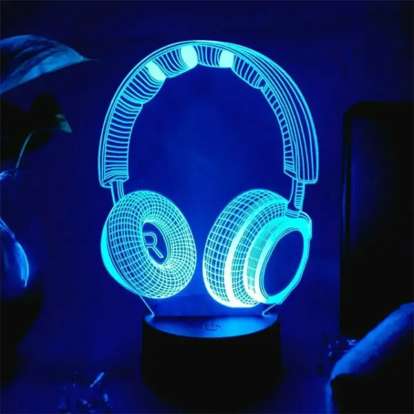 3D LED Gaming Setup RGB Lamp USB Powered Gaming Room Children's Lamp Bedroom Night Lights LED Table Lamp Indoor Lighting Gifts - Image 22