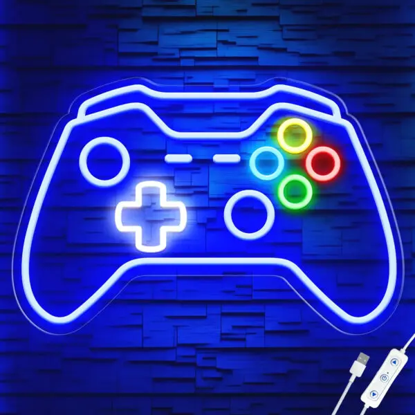 Game Zome Neon Sign LED Wall Decor USB Powered Acrylic For Gaming Lighting Bedroom Bedside Wall Decor Gamer Party Birthday Gift - Image 7