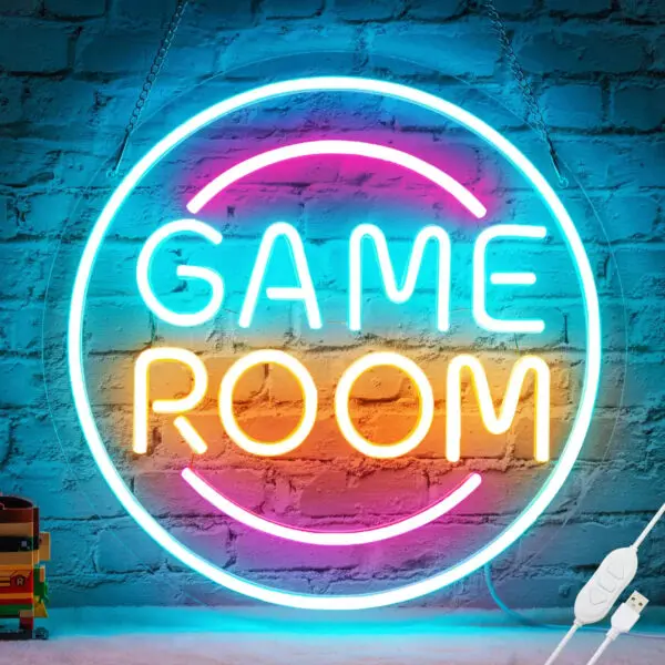Game Zome Neon Sign LED Wall Decor USB Powered Acrylic For Gaming Lighting Bedroom Bedside Wall Decor Gamer Party Birthday Gift - Image 9