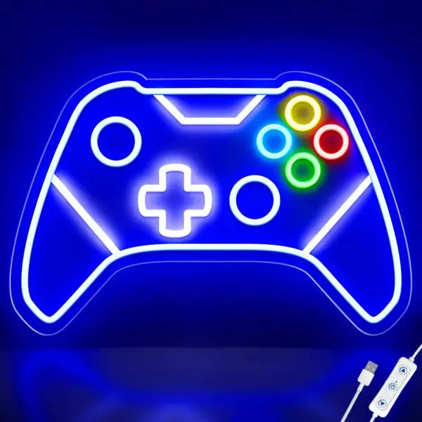 Game Zome Neon Sign LED Wall Decor USB Powered Acrylic For Gaming Lighting Bedroom Bedside Wall Decor Gamer Party Birthday Gift - Image 11