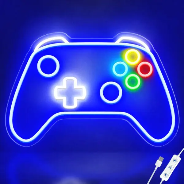 Game Zome Neon Sign LED Wall Decor USB Powered Acrylic For Gaming Lighting Bedroom Bedside Wall Decor Gamer Party Birthday Gift - Image 12