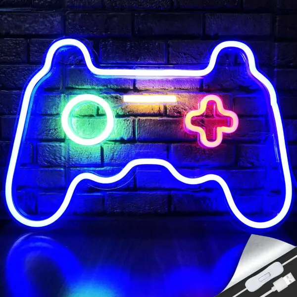Game Zome Neon Sign LED Wall Decor USB Powered Acrylic For Gaming Lighting Bedroom Bedside Wall Decor Gamer Party Birthday Gift - Image 14