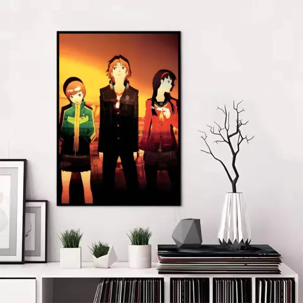 Persona 5 Gaming Anime Poster HD art sticky wall waterproof home living room bedroom bar aesthetic decoration - Image 16