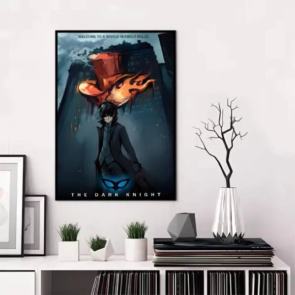 Persona 5 Gaming Anime Poster HD art sticky wall waterproof home living room bedroom bar aesthetic decoration - Image 25