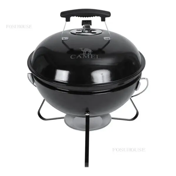 Courtyard Outdoor Fire Pits Round Heating Brazier Household Multi-functional Barbecue Grill Portable Folding Charcoal Fire Stove - Image 3