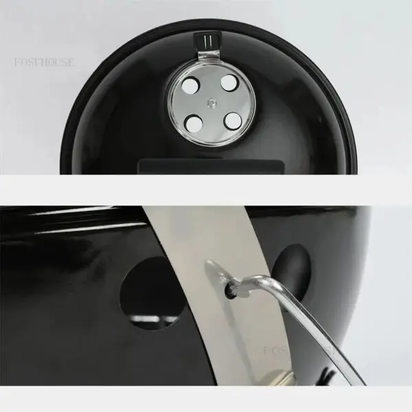 Courtyard Outdoor Fire Pits Round Heating Brazier Household Multi-functional Barbecue Grill Portable Folding Charcoal Fire Stove - Image 4