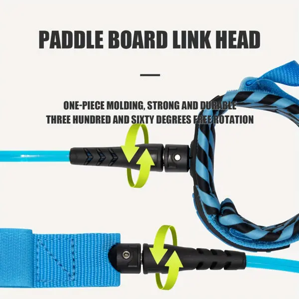 KOETSU Surfboard Leash, Professional Leg Rope, Paddle Board Straight Rope, Surfing Accessories for Surfboards and Paddle Boards - Image 5
