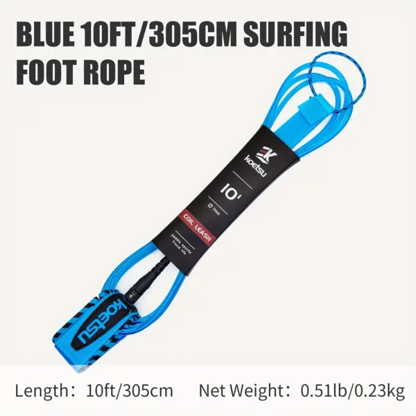 KOETSU Surfboard Leash, Professional Leg Rope, Paddle Board Straight Rope, Surfing Accessories for Surfboards and Paddle Boards - Image 7