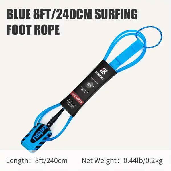 KOETSU Surfboard Leash, Professional Leg Rope, Paddle Board Straight Rope, Surfing Accessories for Surfboards and Paddle Boards - Image 8