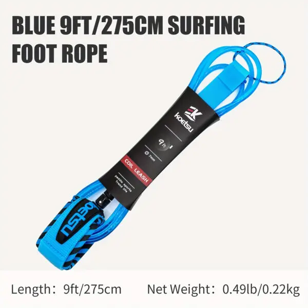 KOETSU Surfboard Leash, Professional Leg Rope, Paddle Board Straight Rope, Surfing Accessories for Surfboards and Paddle Boards - Image 9