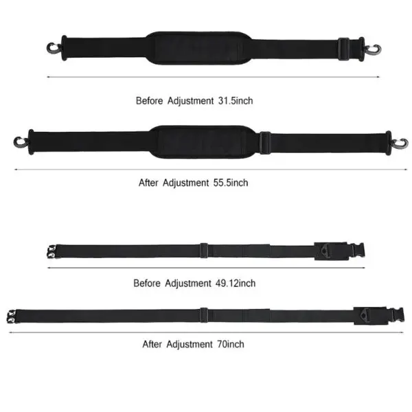 Adjustable Surfboard Shoulder Strap Carry Sling Stand Up Paddleboard Surf Board Surf Fins Paddle Wakeboard Surfing Kayak Tool - Image 5