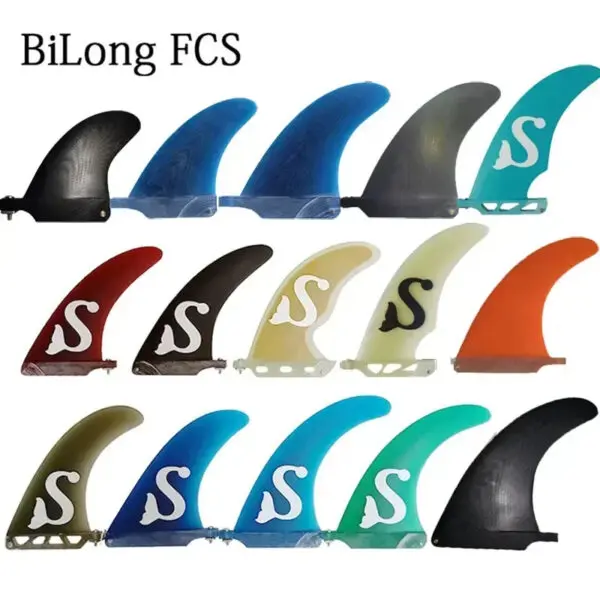 Surfboard Fins 3-4-5-6-7 Inch Fiberglass Paddle Board Fin Longboard Fin Sup Board US Center Fin Inflated Board windsurf Surfing