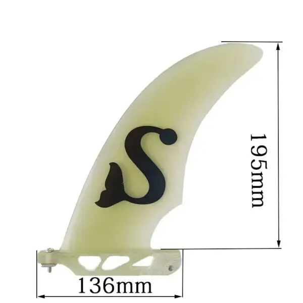 Surfboard Fins 3-4-5-6-7 Inch Fiberglass Paddle Board Fin Longboard Fin Sup Board US Center Fin Inflated Board windsurf Surfing - Image 9