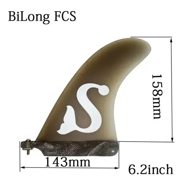 Surfboard Fins 3-4-5-6-7 Inch Fiberglass Paddle Board Fin Longboard Fin Sup Board US Center Fin Inflated Board windsurf Surfing - Image 10