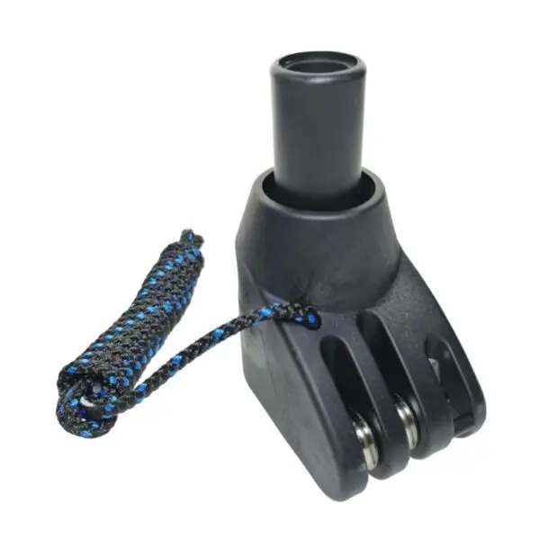 Windsurf Extension Rod Base Mount with Rope, Windsurfing Mast Extension Rod Base K1YF - Image 2
