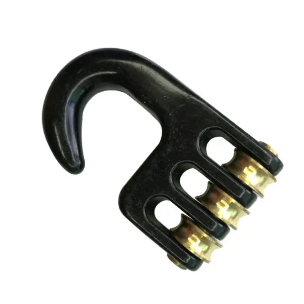 3 Wheels Windsurfing pulley hook Windsurf Rigging Trim Hook Downhaul Surf Sail Hardware Accessories - Image 2