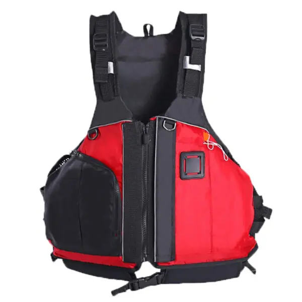 Daiseanuo Genuine CE ISO 12402-5 Approved Life Jacket Fishing Kayaking Vest with Pocket Adjustable size for Men Women - Image 7