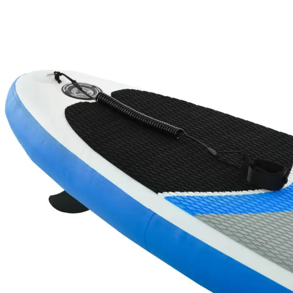 HOMCOM 10' x 32" x 6" Inflatable Stand Up Paddle Board, Non-Slip & Ultra-Light Deck with SUP Accessories, Adj Paddle, Bag - Image 6