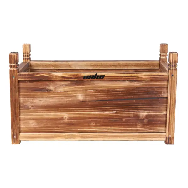 Raised Garden Bed Flower or Vegetable Planter Window Mounted Plant Box for Garden, Yard Wood Box for Planting - Image 5