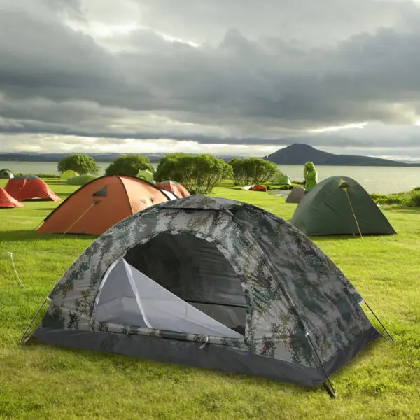 Portable Tent Camping Tent Single Layer Portable Tent Anti-UV Coating UPF 30+ for Outdoor Beach Fishing Children Tent
