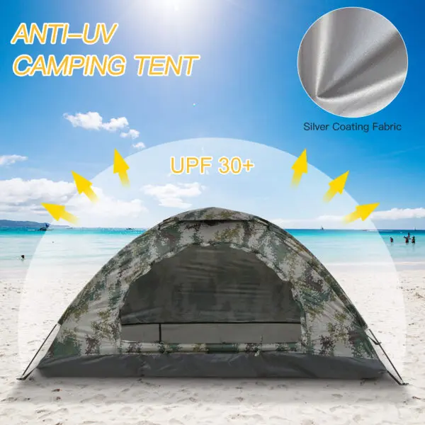 Portable Tent Camping Tent Single Layer Portable Tent Anti-UV Coating UPF 30+ for Outdoor Beach Fishing Children Tent - Image 4