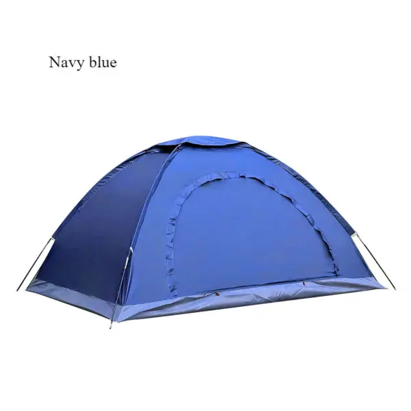 Outdoor camping tent, hand-built rain and sun protection hiking tent, double bed for couples and children, portable windproof - Image 9