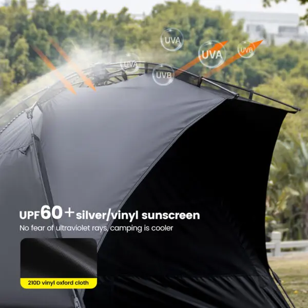 Sonuto Outdoor 3-4P One-Touch Camping Tent Quick Automatic Opening Beach Fishing Tent Family Travel Picnic Park Anti-UV Shade - Image 4
