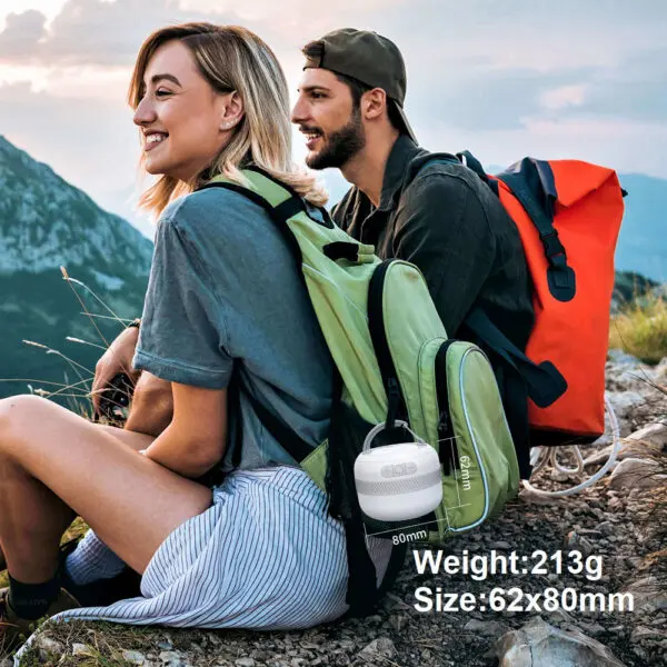 LV10 Outdoor LED Camping Flashlight 230 Hours Rechargeable Camping Lantern with Magnet Lighting Fixture Portable Emergency Light - Image 7