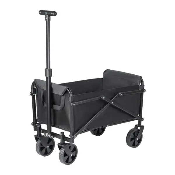 Foldable Portable Picnic Outdoor Camping Cart Heavy Duty Folding Utility Cart Shopping Beach Collapsible Folding Utility Cart - Image 7