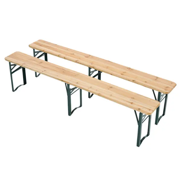 BreeinsPortable Picnic Bench, Outdoor Wooden Folding Camping Dining bench for Patio Garden Outdoor Camping Use - Image 4