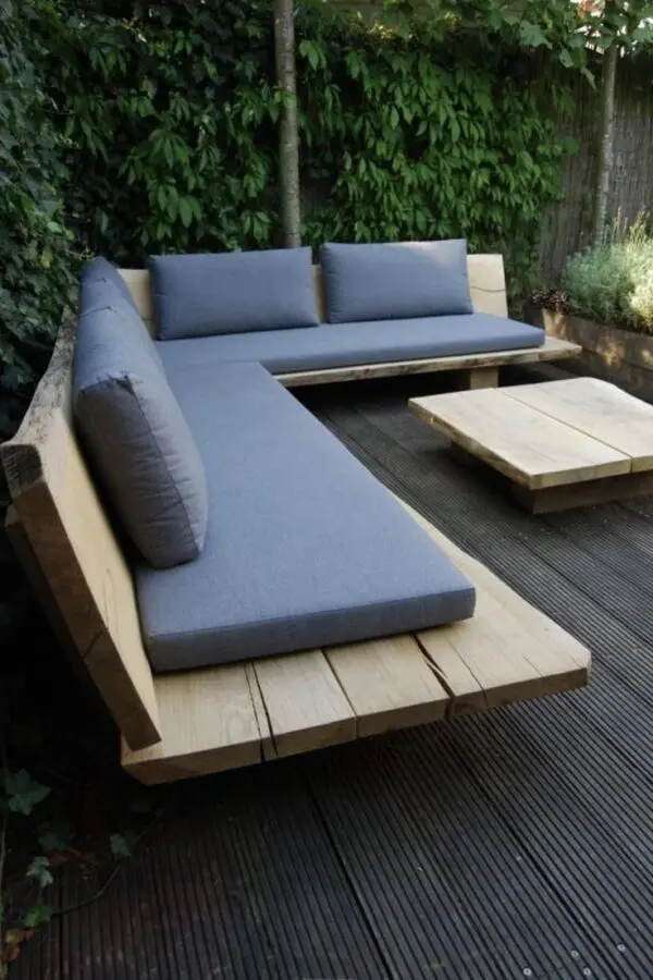 Custom Patio Furniture Set Luxurious Garden Sofa European Durable Waterproof Sofas for Balcony Teak Frame Outdoor Furniture Sofa - Image 4
