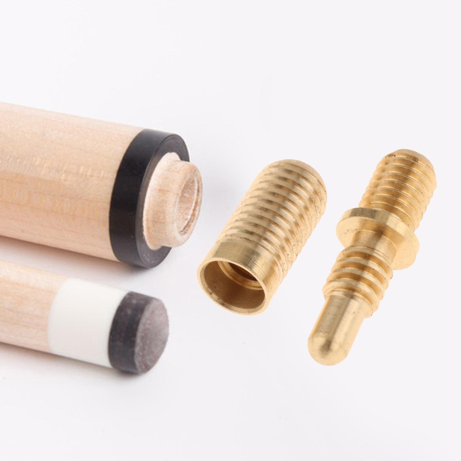 Pool Cue Joint Screw Metal Billiard Cue Tip Screws Billiards Accessory