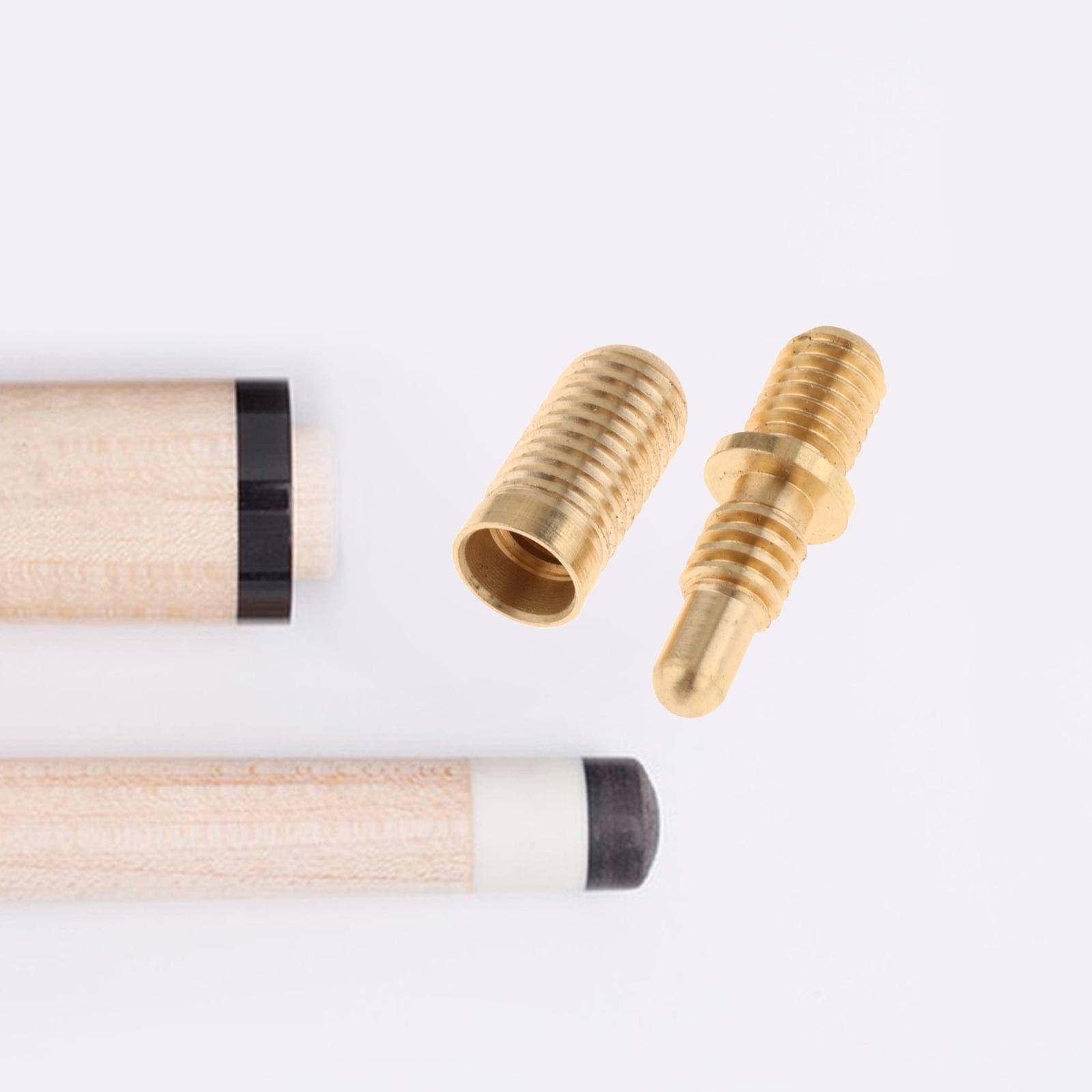 Pool Cue Joint Screw Metal Billiard Cue Tip Screws Billiards Accessory