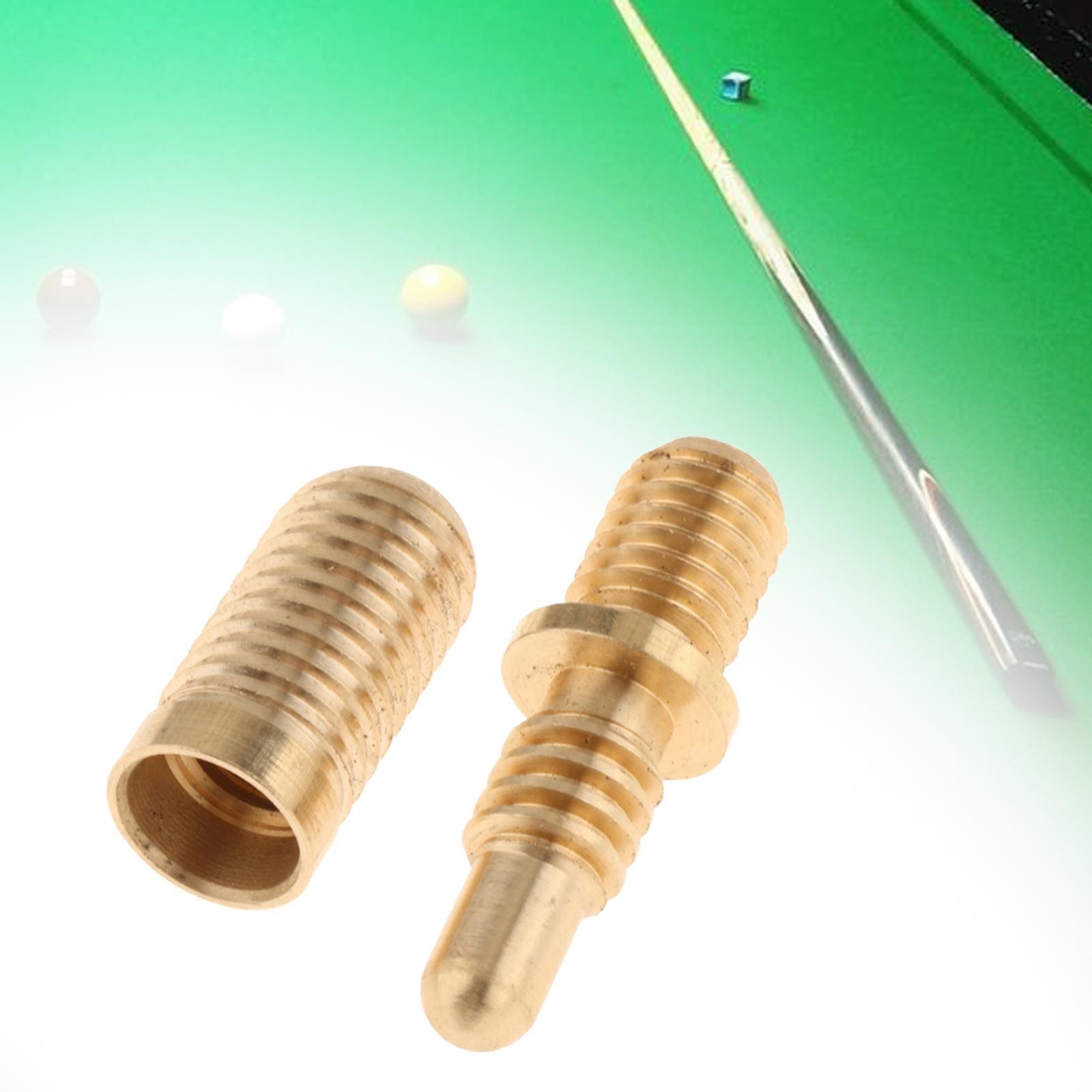 Pool Cue Joint Screw Metal Billiard Cue Tip Screws Billiards Accessory