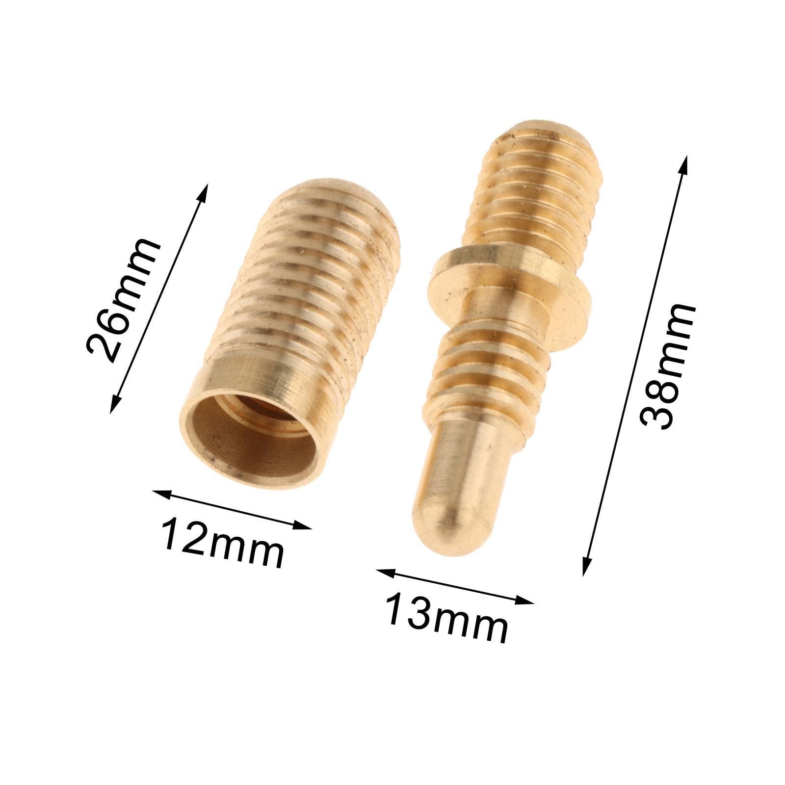 Pool Cue Joint Screw Metal Billiard Cue Tip Screws Billiards Accessory